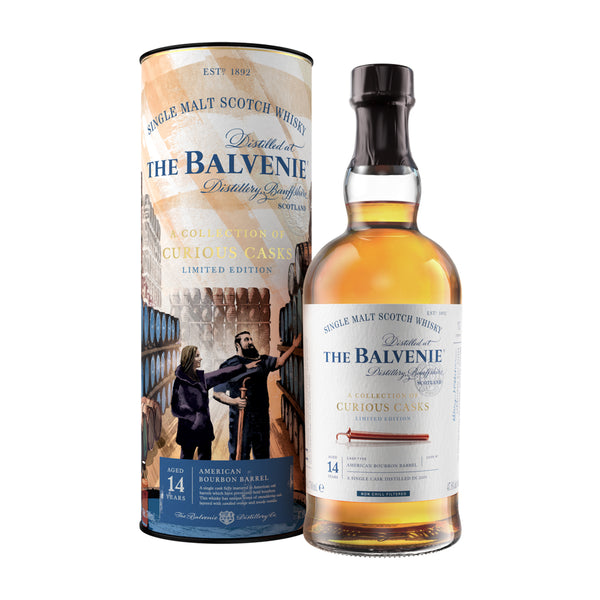 The Balvenie Stories A Collection of Curious Casks 14 Year American Bourbon Barrel Single Malt Scotch Whisky