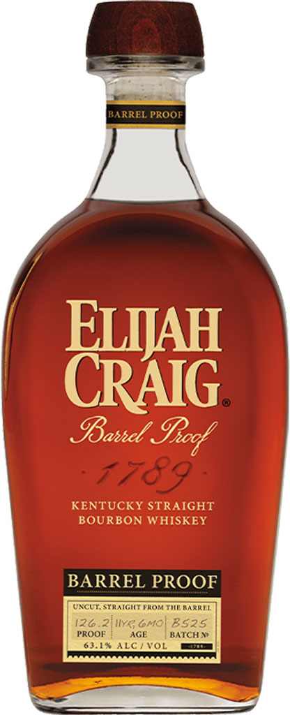 Elijah Craig 11 Year Barrel Proof Batch "B525" Kentucky Straight Bourbon Whiskey
