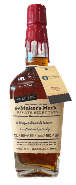 Maker's Mark EESS Private Selection Barrel Pick No. 11352