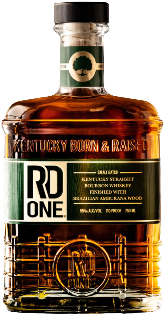 RD1 Spirits Small Batch Finished With Brazilian Amburana Wood Kentucky Straight Bourbon Whiskey