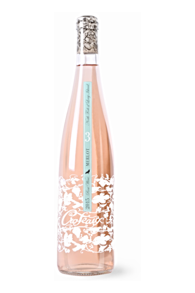 2022 Croteaux Merlot 3 Cuvee Sparkling Rose