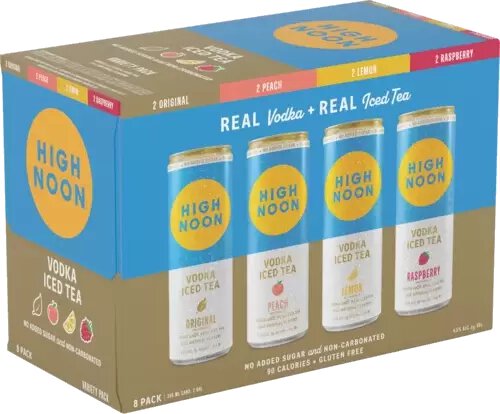 High Noon Iced Tea Variety Pack 8PK