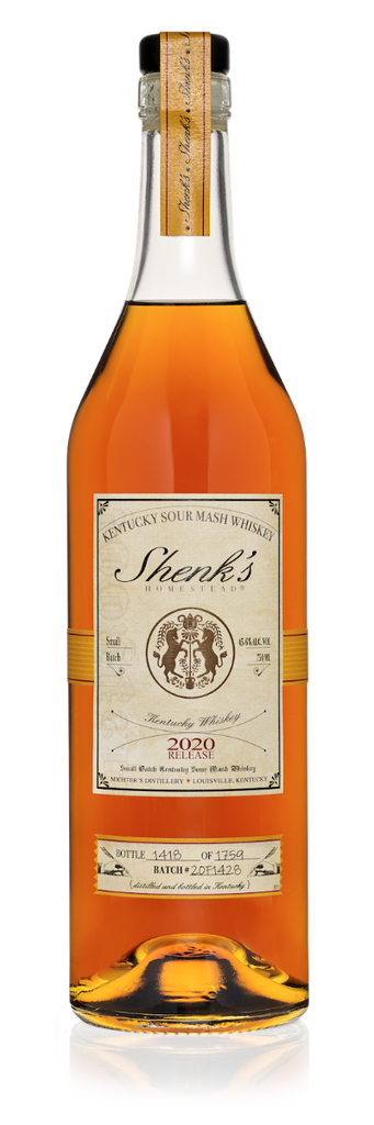 Shenk's Homestead Small Batch Kentucky Sour Mash Whiskey 2026 Release