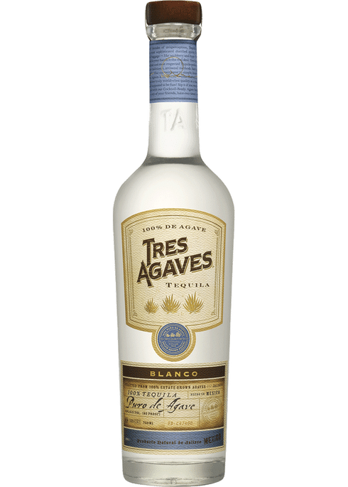 TRES AGAVES BLANCO ORGANIC TEQUILA