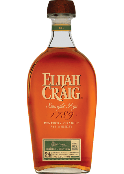 Elijah Craig Straight Rye