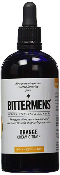 Bittermens Orange Cream Citrate Bitters