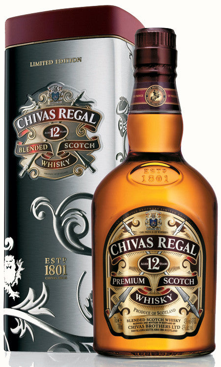 Chivas Regal 12 Year Old Blended Scotch Whisky