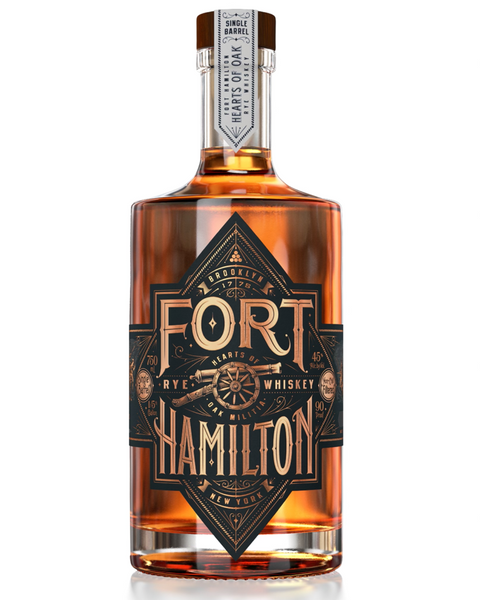 FORT HAMILTON SINGLE BARREL RYE WHISKEY