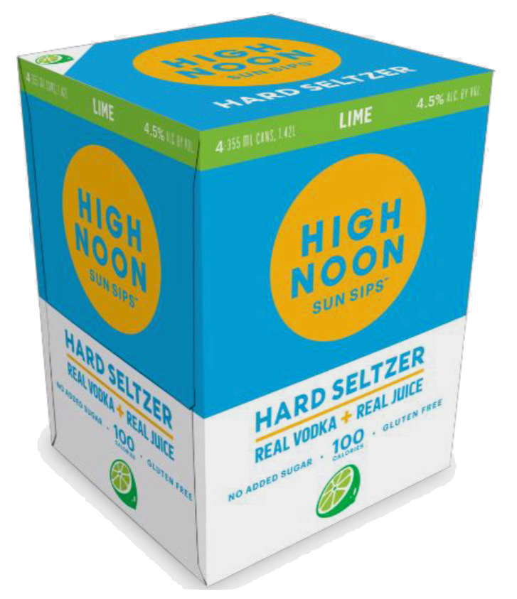 High Noon Lime Hard Seltzer 4PK