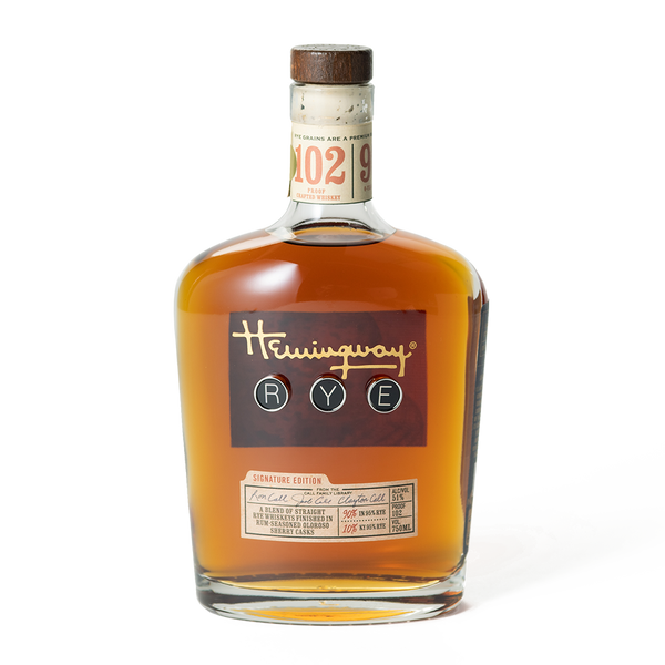 Hemingway Signature Edition Rye Whiskey