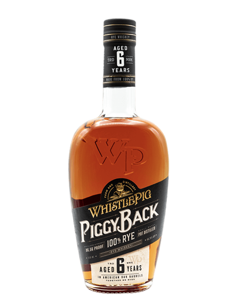 WhistlePig Farm 'Piggy Back' 6 Year Old Rye Whiskey