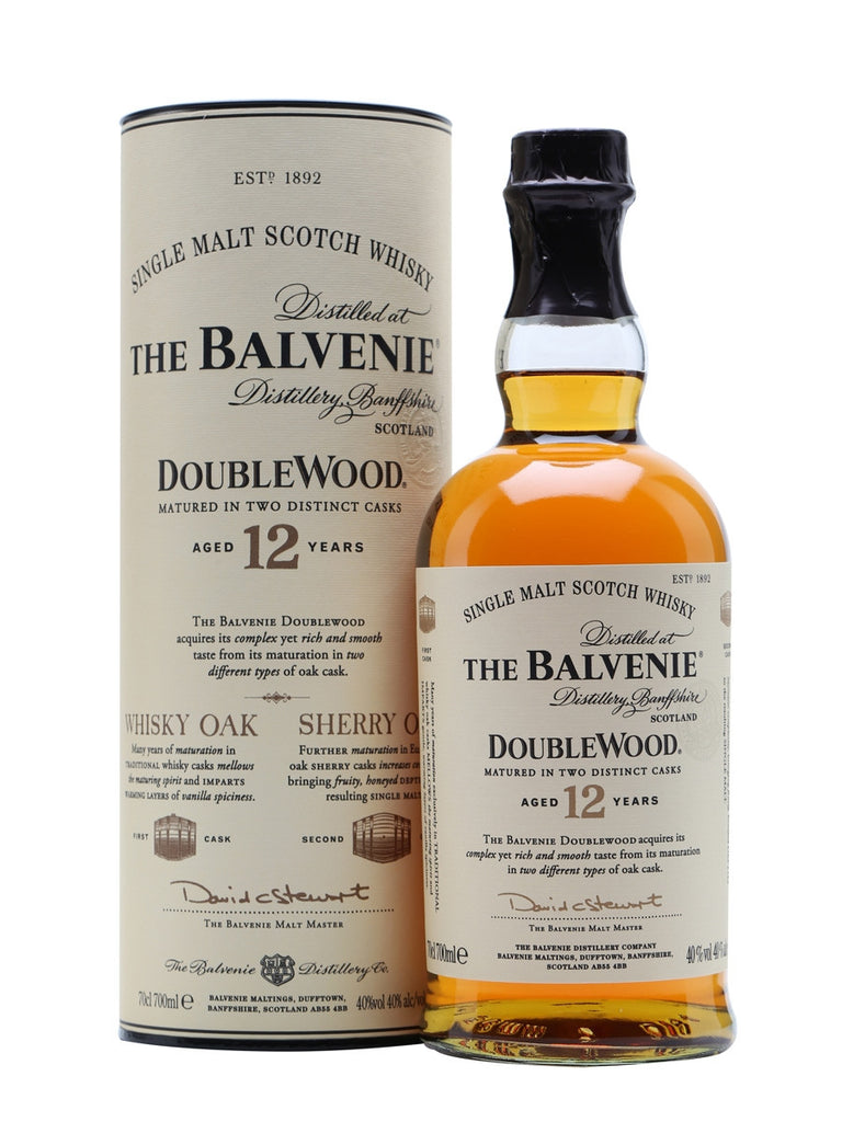 The Balvenie DoubleWood 12 Year Old Single Malt Scotch Whisky