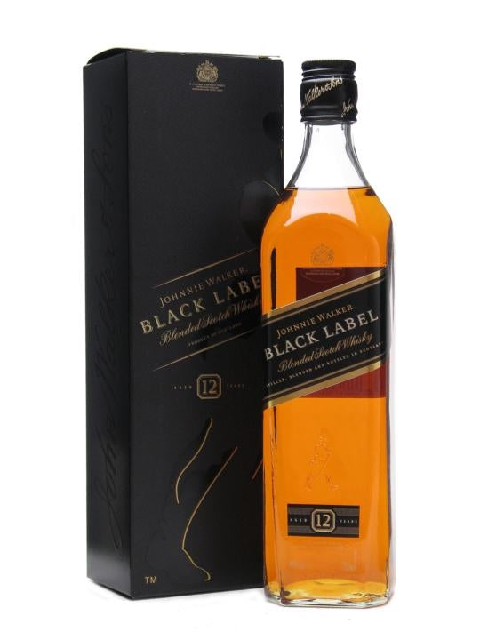 Johnnie Walker Black Label 12 Year Old Blended Scotch Whisky