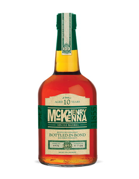 Henry McKenna Single Barrel 10 Year Old Bourbon Whiskey