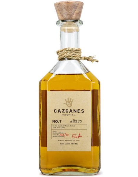 CAZCANES NO 7 ANEJO ORGANIC TEQUILA